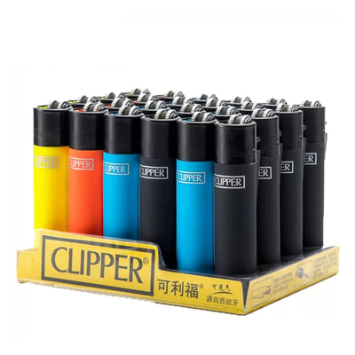 西班牙clipper可利福耐用打火机充气滚轮砂轮一次性火石广告定制