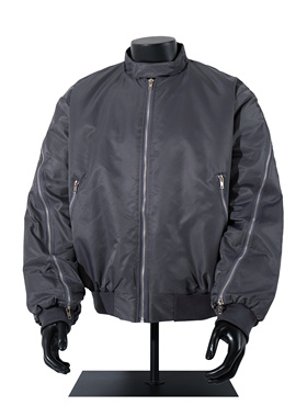 美式复古新中式飞行夹克男短款立领拉链机车BF棉衣宽松加棉外套