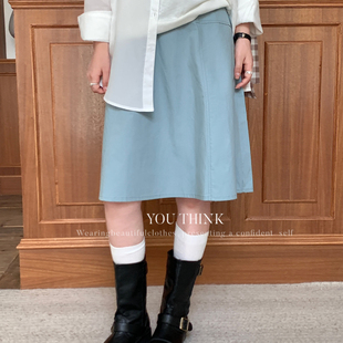 通勤纯色气质A版 You 韩标ins风时尚 26年春款 显瘦百搭YT2762 Think