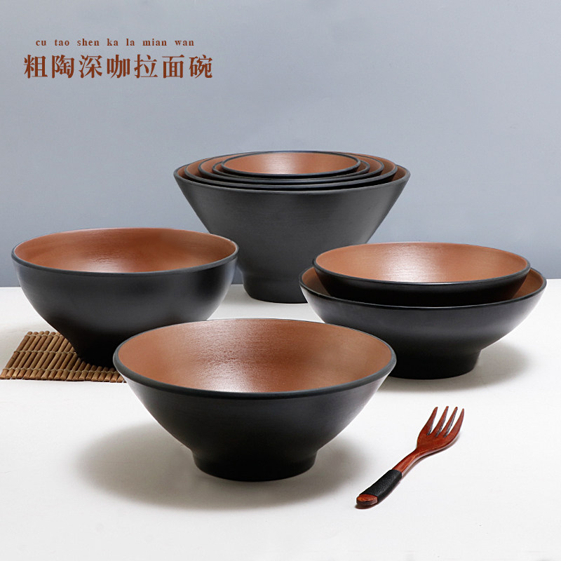钢化双色A8加厚耐摔餐具
