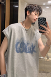已注册/夏季运动印花无袖背心男生大码坎肩打底衫BX3512/P25，男装背心/马甲，电商B316