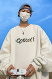 已注册/华棉秋季港风圆领卫衣男生宽松大码打底衫WY9216/P35，男装卫衣，电商B316