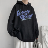 已注册/秋季字母印花卫衣男女套头连帽外套打底衫WY0388/P40，男装卫衣，电商B316