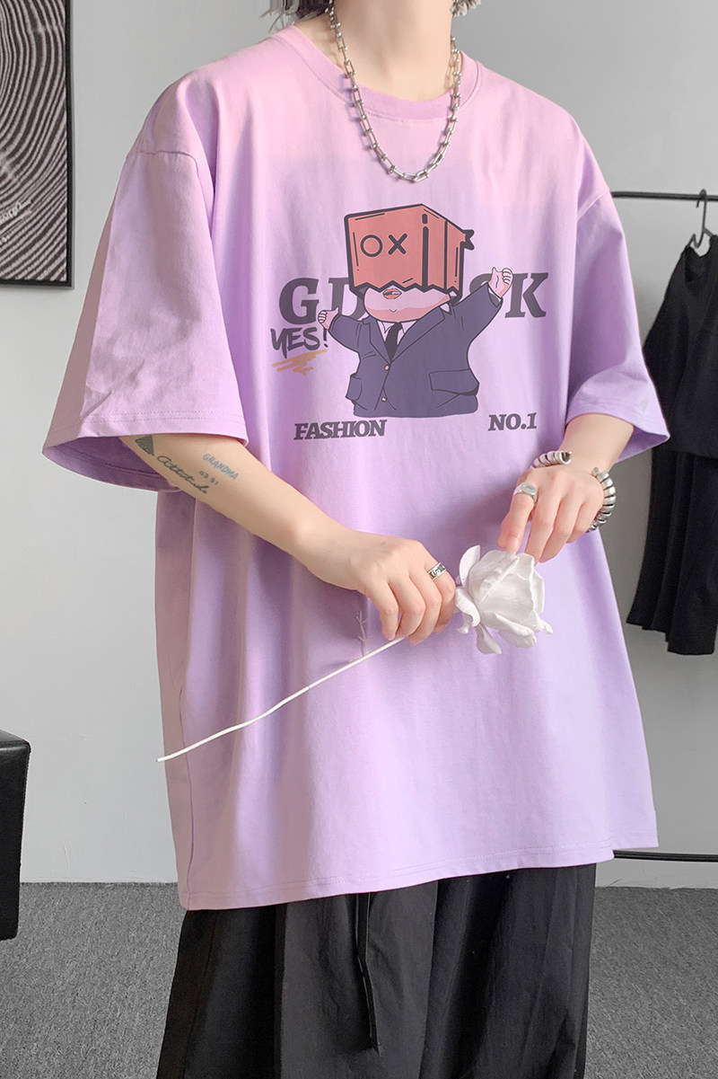 已注册/夏季潮牌休闲健身短袖T恤男宽松体恤打底衫DT7172/P25,男装T恤,电商B316