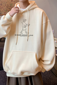 已注册/秋季新流行百搭运动连帽卫衣男生大码外套 WY5110/P50图片
