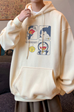 已注册/秋季日系宽松连帽卫衣男潮情侣大码外套WY9361/P45加绒P50，男装卫衣，电商B316