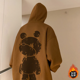 已注册/秋季帅气小众连帽卫衣男潮宽松运动外套WY9525/P45加绒P50，男装卫衣，电商B316