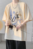 已注册/夏季潮流文艺短袖T恤男情侣宽松体恤打底衫DT3757/P25，男装T恤，电商B316