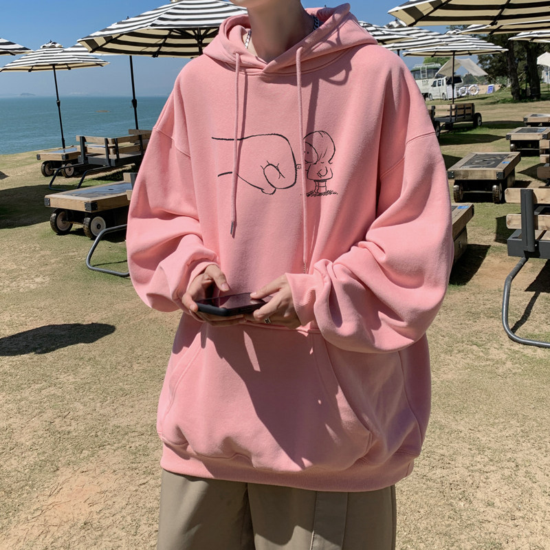 已注册/华棉秋季新极简风流行男生宽松卫衣打底衫WY1266/P50,男装卫衣,电商B316