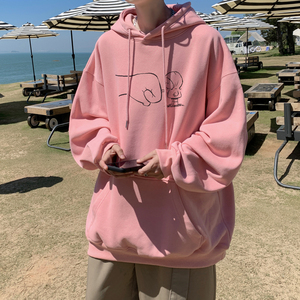已注册/华棉秋季新极简风流行男生宽松卫衣打底衫 WY1266/P50图片