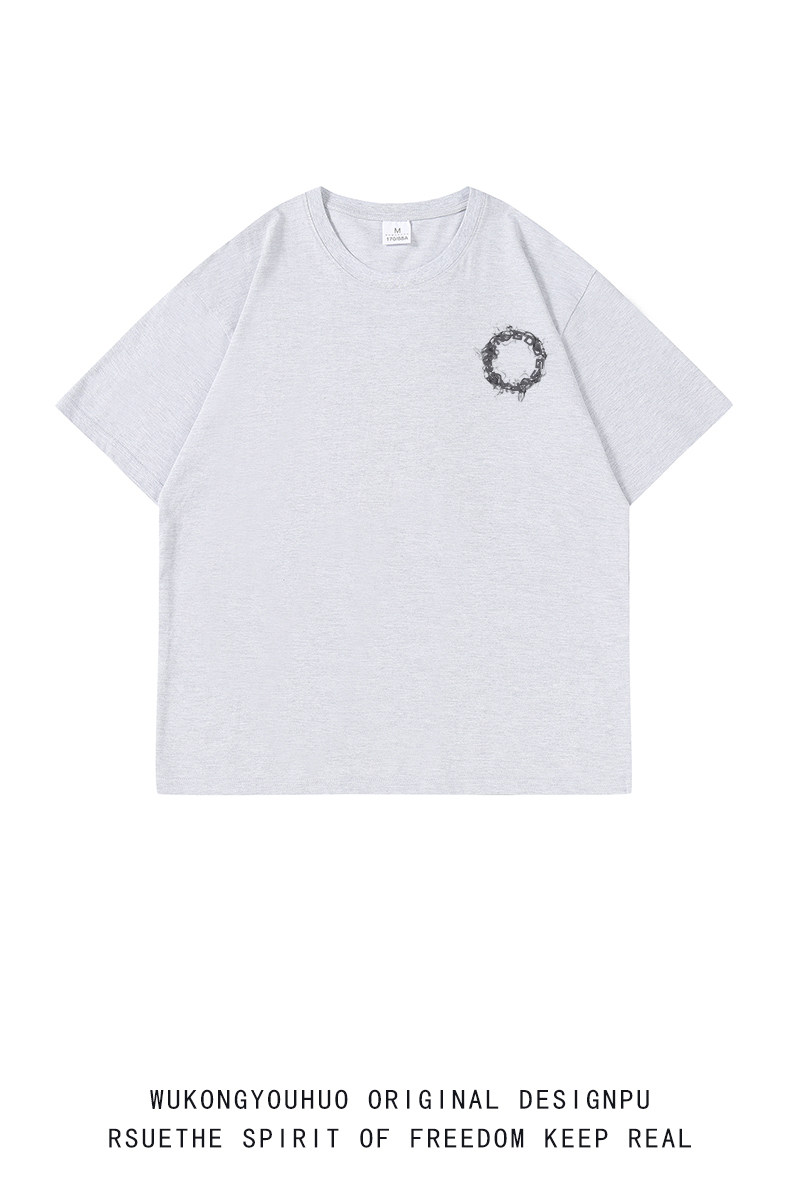已注册/夏季潮牌半袖情侣短袖T恤男大码体恤打底衫DT9819/P25,男装T恤,电商B316