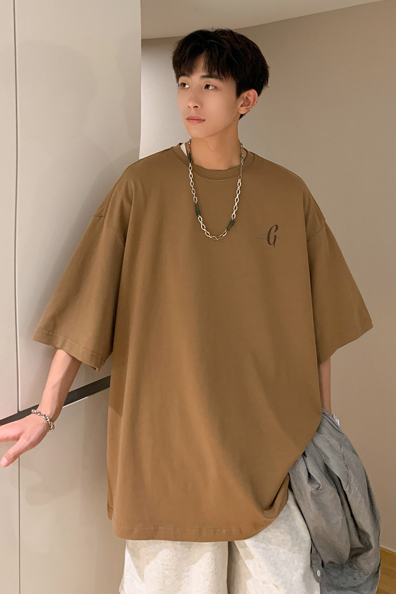 已注册/夏季简约日系短袖T恤男大码休闲体恤打底衫DT6380/P25,男装T恤,电商B316