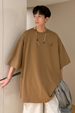 已注册/夏季简约日系短袖T恤男大码休闲体恤打底衫DT6380/P25，男装T恤，电商B316