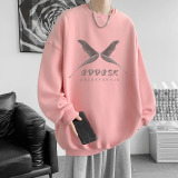 已注册/秋冬加厚圆领印花卫衣男生外套打底衫WY0331/P35加绒/P40，男装卫衣，电商B316