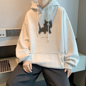 已注册/秋季美式流行连帽卫衣男宽松打底衫外套WY9156/P50加绒P55图片