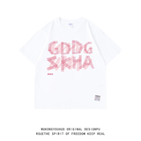 已注册/夏季美式半袖短袖T恤男情侣宽松体恤打底衫DT2312/P25，男装T恤，电商B316