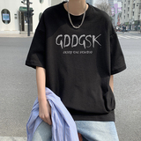 已注册/克莱因蓝短袖T恤男夏季港风半袖大码体恤打底衫DT6677/P25，男装T恤，电商B316