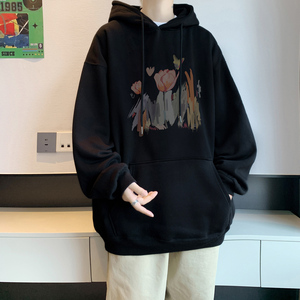 已注册/华棉秋季新男士外套卫衣潮流男宽松打底衫 WY9119/P50图片