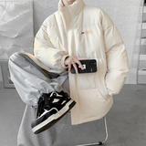 高街潮牌羽绒棉服冬季青年宽松立领外套男生保暖面包服MF9573/P90，男装棉衣，电商B316