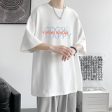 已注册/2025夏季短袖T恤男生港风大码半袖学生体恤DX6866/P25，男装T恤，电商B316