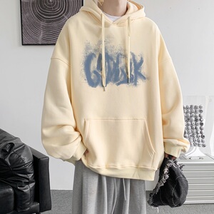 已注册/秋季连帽情侣卫衣男大码打底衫情侣外套WY8831/P45加绒P50图片