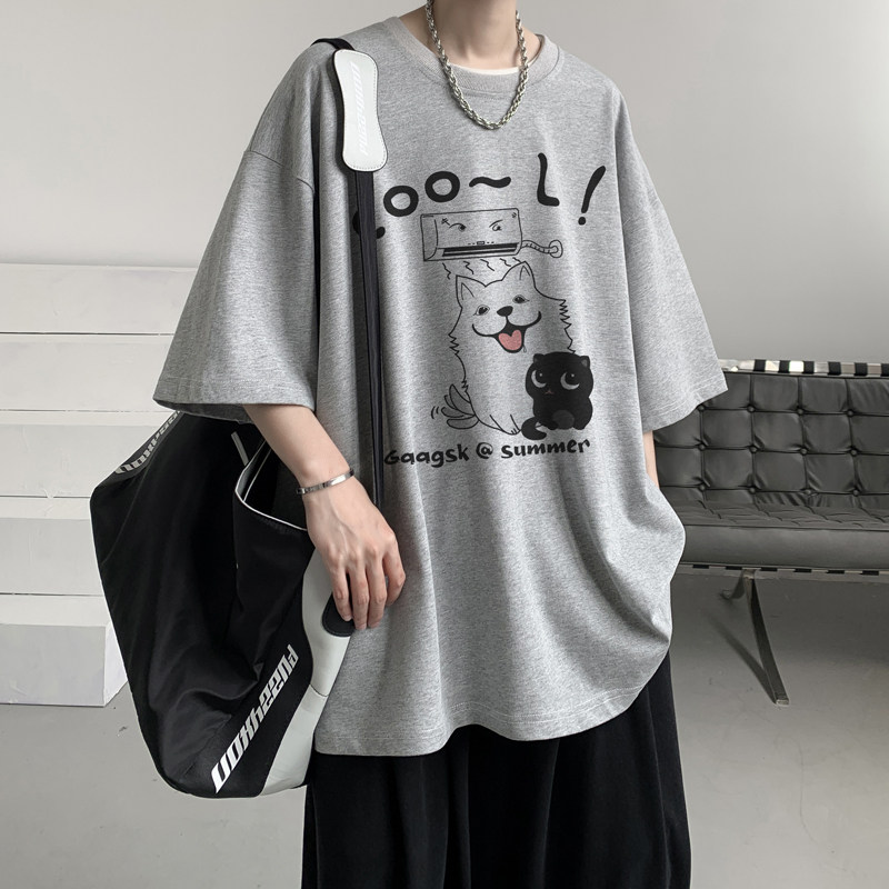 已注册/夏季新款文艺清新短袖T恤打底衫大码男体恤DT2068/P25,男装T恤,电商B316