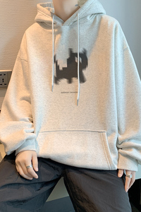 已注册/秋季日系连帽卫衣男宽松打底衫外套WY9156/P50加绒P55图片