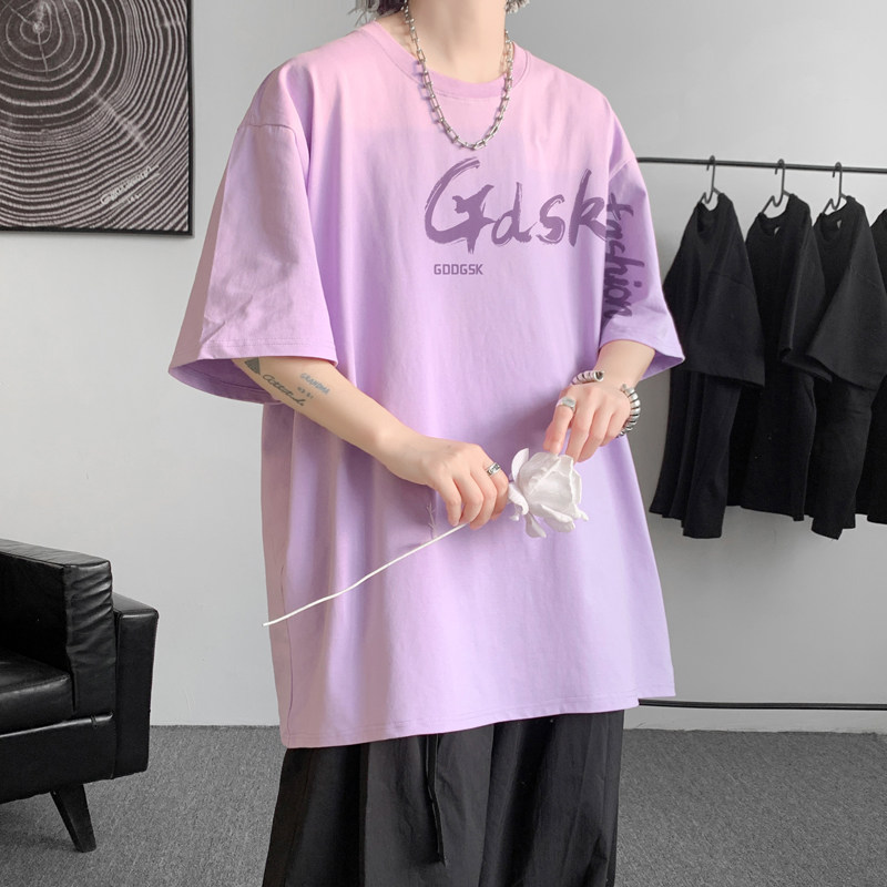 已注册/夏季果绿色英文印花短袖T恤男生体恤打底衫DT3564/P25,男装T恤,电商B316