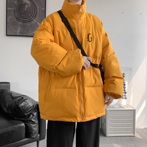 已注册/冬季新立领棉衣男生加厚羽绒棉服棉袄外套WY3553/P100图片
