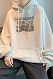 已注册/秋季高街潮流加厚卫衣男生宽松连帽外套WY9419/P45加绒P50，男装卫衣，电商B316