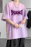 已注册/夏季新印花短袖T恤情侣圆领打底衫流行体恤DT3586/P25，男装T恤，电商B316