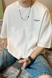 已注册/夏季日系纯棉情侣短袖T恤男大码体恤打底衫DT6166/P25，男装T恤，电商B316