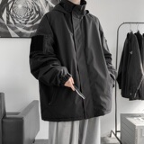 冬季新防水魔术贴棉袄男羽绒棉衣服加厚大码外套MY3368/P120，男装棉衣，电商B316