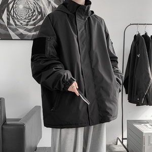 冬季新防水魔术贴棉袄男羽绒棉衣服加厚大码外套MY3368/P120