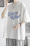 已注册/2025夏季新款印花短袖T恤男女港风大码半袖体恤DT6838/P25，男装T恤，电商B316