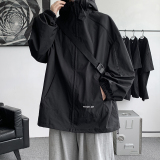 秋冬季防水冲锋衣夹克男大码连帽情侣直播款外套JK6321/P100，男装夹克，电商B316