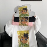 已注册/秋季新印花卫衣男圆领T恤衫打底衫大码外套WY0569/P35，男装卫衣，电商B316
