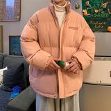 冬季潮流加厚面包服男潮大码保暖棉衣情侣立领加厚外套MY1169/P90，男装棉衣，电商B316