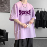 已注册/夏季新港风印花短袖T恤男生纯棉体恤打底衫DT3586/P25，男装T恤，电商B316