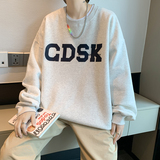 已注册/华棉秋季新可爱粉色情侣男宽松款休闲外套WY5990/P35，男装卫衣，电商B316