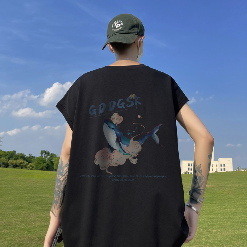 已注册/夏季潮牌背心复古港风男生宽松坎肩打底衫BX0177/P25,男装背心/马甲,电商B316