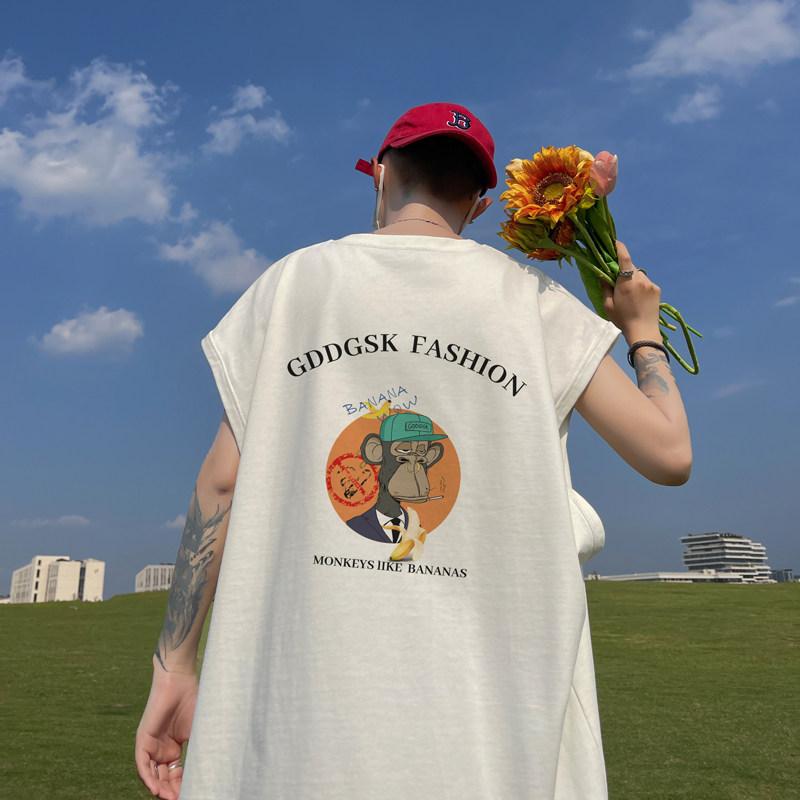 已注册/夏季白色日系大码背心男生情侣坎肩打底衫BX4119/P25,男装背心/马甲,电商B316