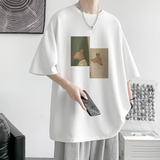 已注册/夏季紫色运动情侣短袖T恤男宽松体恤打底衫DT9202/P25，男装T恤，电商B316