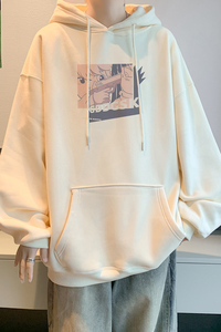 已注册/秋冬美式重磅连帽卫衣男休闲宽松打底衫WY9175/P45加绒P50图片