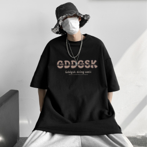 已注册/夏季新圆领印花短袖T恤情侣宽松打底衫体恤DT2536/P25图片