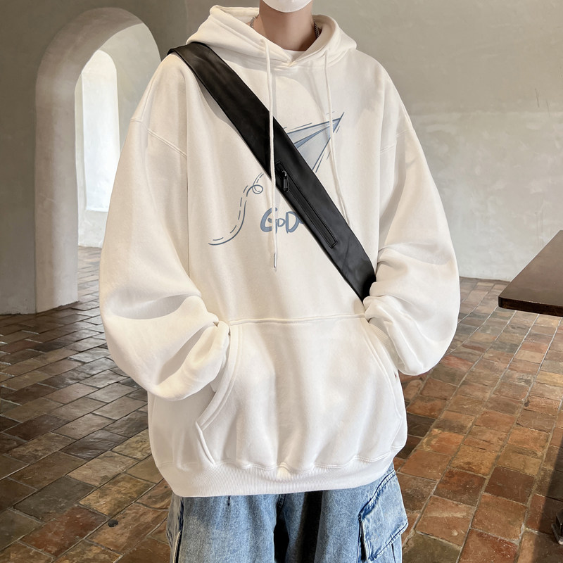 已注册/华棉秋季卫衣男加厚休闲港风上衣潮流风打底衫 WY9135/P50图片