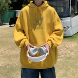 已注册/华棉秋季新连帽卫衣情侣男生宽松运动外套WY2991/P50，男装卫衣，电商B316