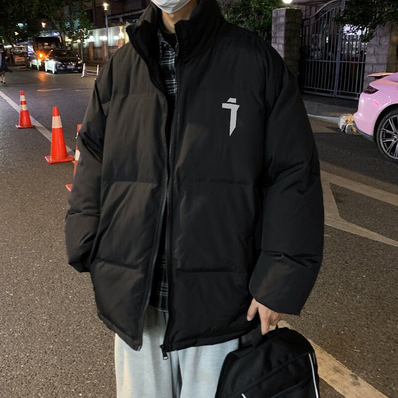 冬季羽绒棉衣男加厚保暖棉服情侣宽松棉袄大码立领外套MY7777/P90,男装棉衣,电商B316