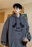 已注册/秋新港风宽松连帽卫衣男大码打底衫WY9282/P50加绒P55，男装卫衣，电商B316