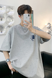 已注册/夏季简约纯棉印花短袖T恤大码男体恤打底衫DT3538/P25，男装T恤，电商B316